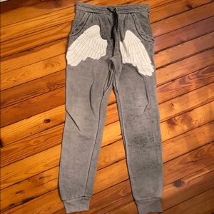 Wildfox soft tapered-leg sweatpants